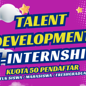 Talent Development e-Internship (TDI) Juni 2026